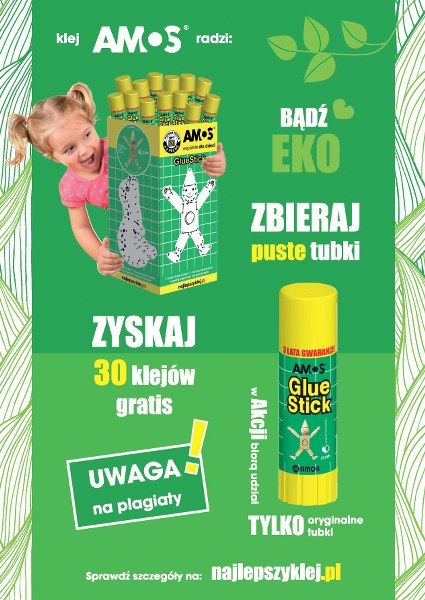 Amos Akcja Zielony Plakat 425x600